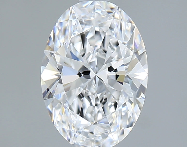 1.50 Carat Oval Shaped, Ideal Cut, D Color, VVS1 Clarity, IGI Certified Lab Grown Diamond