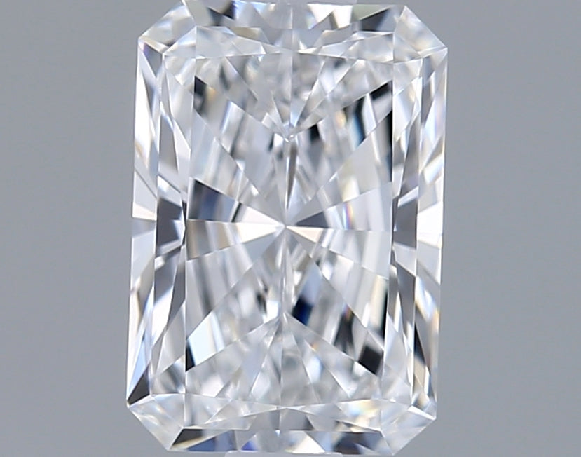 1.02 Carat Radiant Shaped, Ideal Cut, D Color, VVS1 Clarity, IGI Certified Lab Grown Diamond