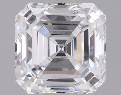 1.00 Carat Asscher Shaped, Ideal Cut, D Color, VVS1 Clarity, IGI Certified Lab Grown Diamond