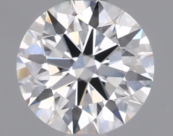 0.63 Carat Round Shaped, Ideal Cut, D Color, VVS2 Clarity, IGI Certified Lab Grown Diamond