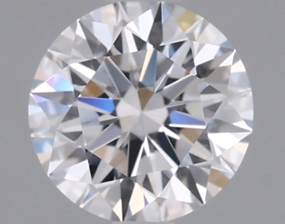 0.57 Carat Round Shaped, Ideal Cut, D Color, VVS2 Clarity, IGI Certified Lab Grown Diamond