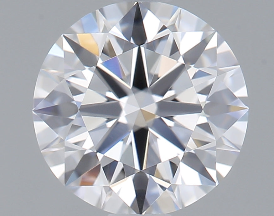 0.96 Carat Round Shaped, Ideal Cut, D Color, VVS1 Clarity, IGI Certified Lab Grown Diamond
