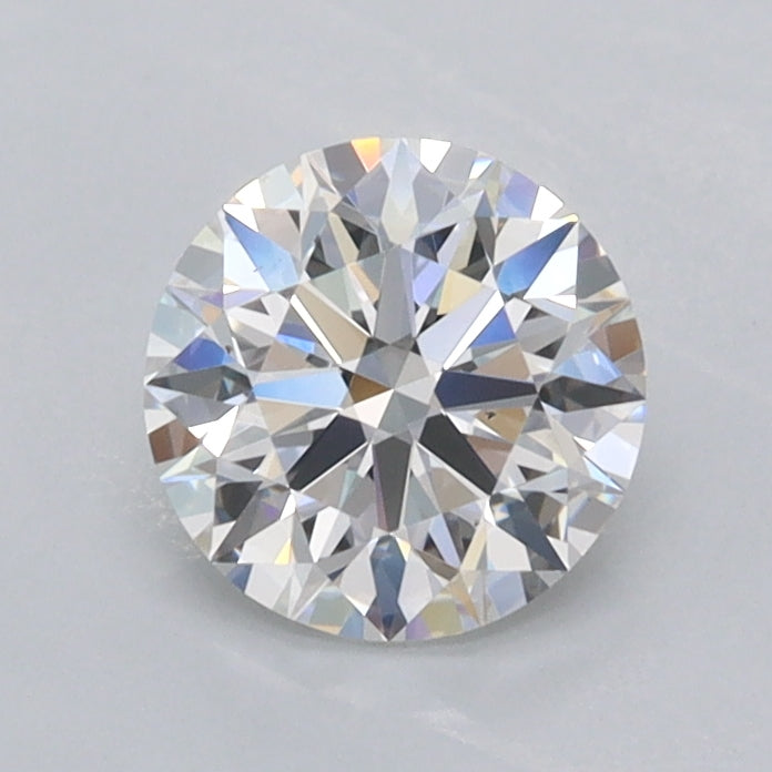 0.90 Carat Round Shaped, Ideal Cut, D Color, IF Clarity, IGI Certified Lab Grown Diamond
