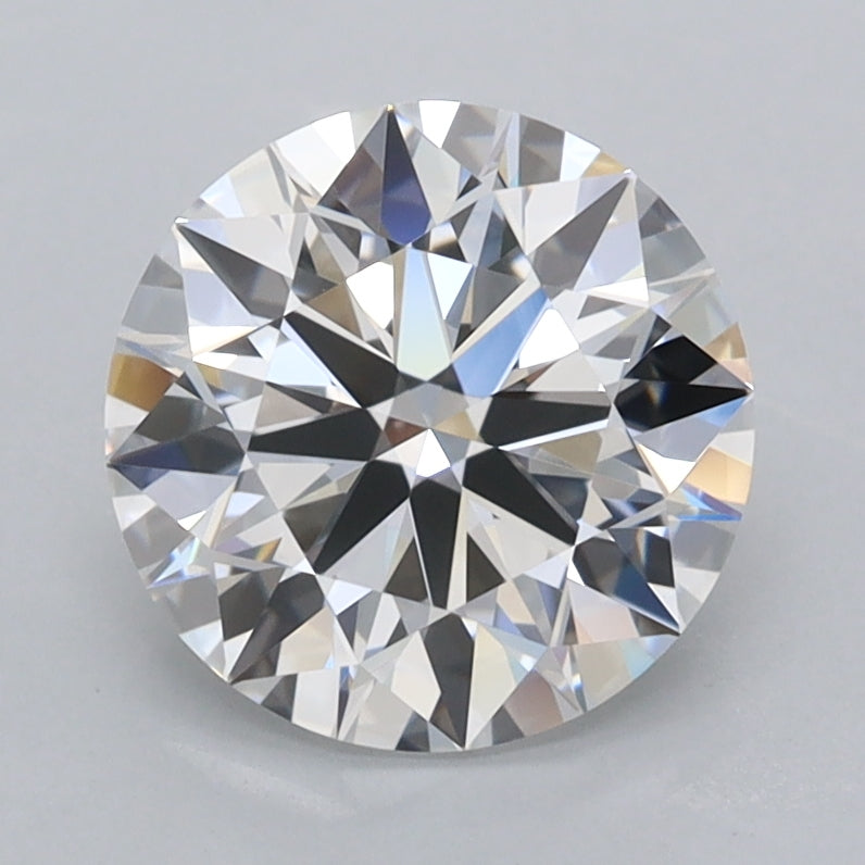 2.00 Carat Round Shaped, Ideal Cut, D Color, FL Clarity, IGI Certified Lab Grown Diamond