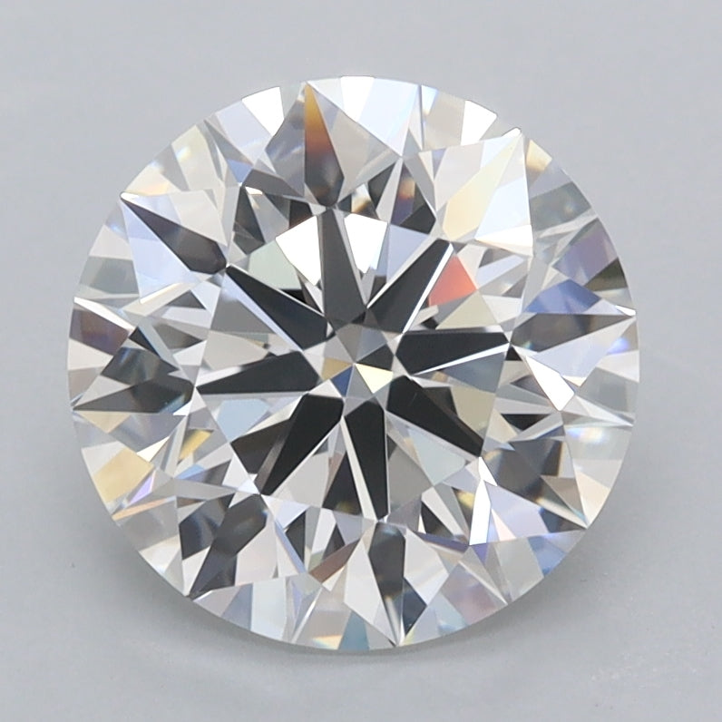 2.38 Carat Round Shaped, Ideal Cut, D Color, IF Clarity, IGI Certified Lab Grown Diamond