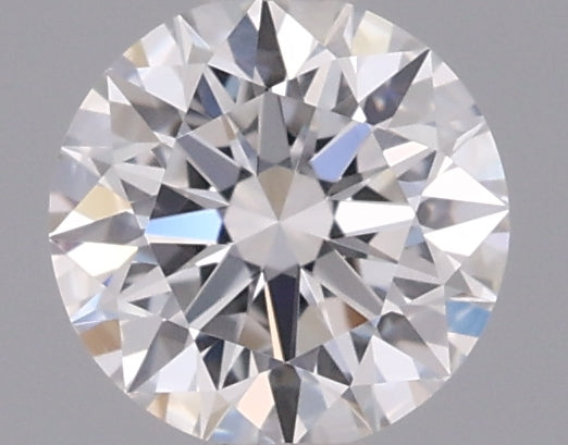 0.58 Carat Round Shaped, Excellent Cut, D Color, VS1 Clarity, IGI Certified Lab Grown Diamond