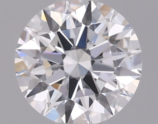 0.53 Carat Round Shaped, Excellent Cut, D Color, VVS1 Clarity, IGI Certified Lab Grown Diamond