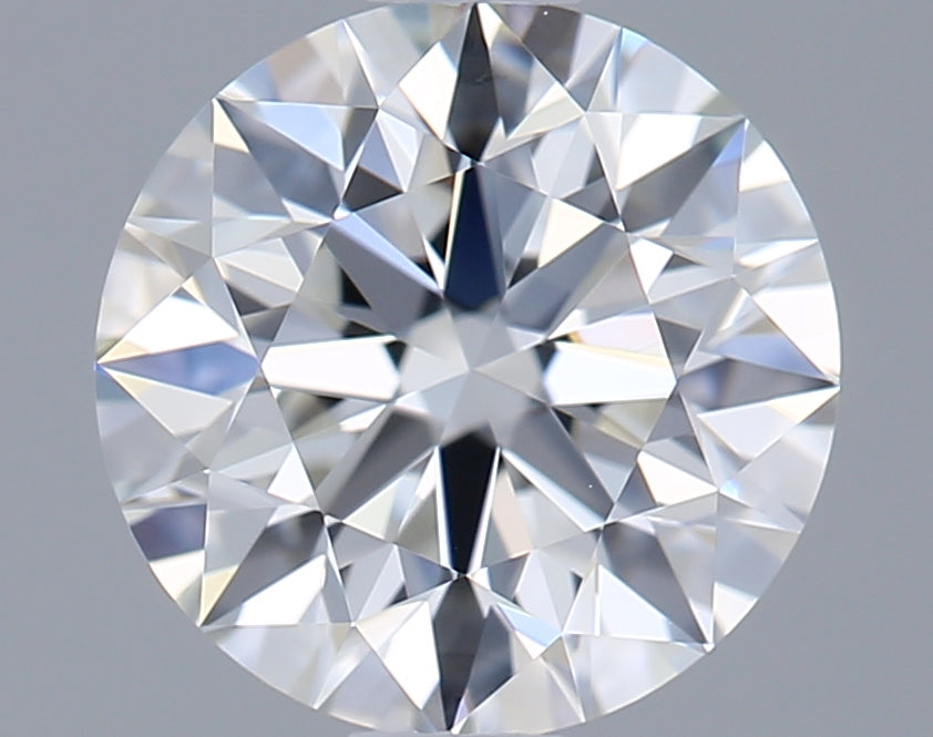 0.95 Carat Round Shaped, Excellent Cut, E Color, VVS2 Clarity, IGI Certified Lab Grown Diamond