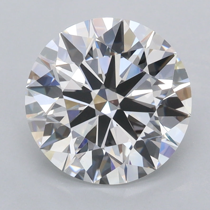 2.30 Carat Round Shaped, Ideal Cut, D Color, FL Clarity, IGI Certified Lab Grown Diamond