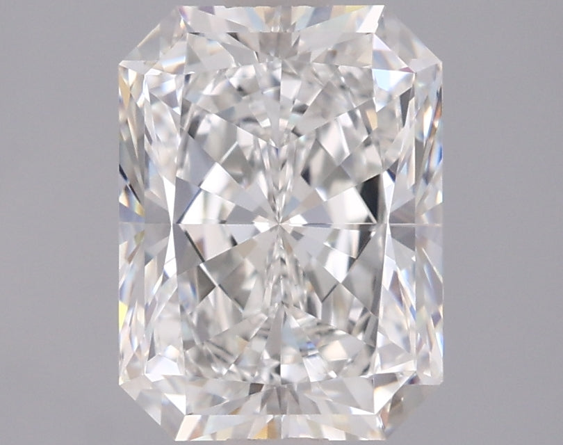 2.03 Carat Radiant Shaped, Excellent Cut, F Color, VS1 Clarity, IGI Certified Lab Grown Diamond