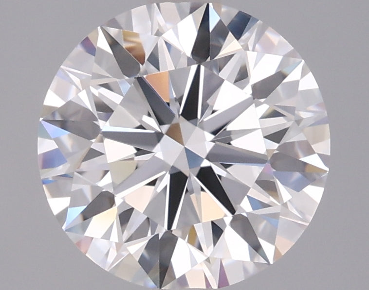 2.03 Carat Round Shaped, Ideal Cut, D Color, VVS1 Clarity, IGI Certified Lab Grown Diamond