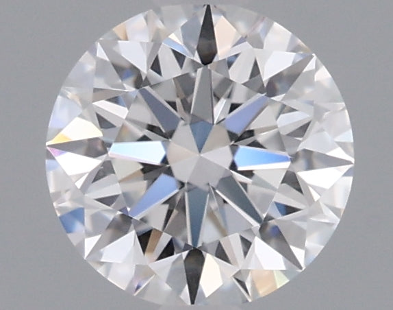 0.63 Carat Round Shaped, Ideal Cut, D Color, VVS2 Clarity, IGI Certified Lab Grown Diamond