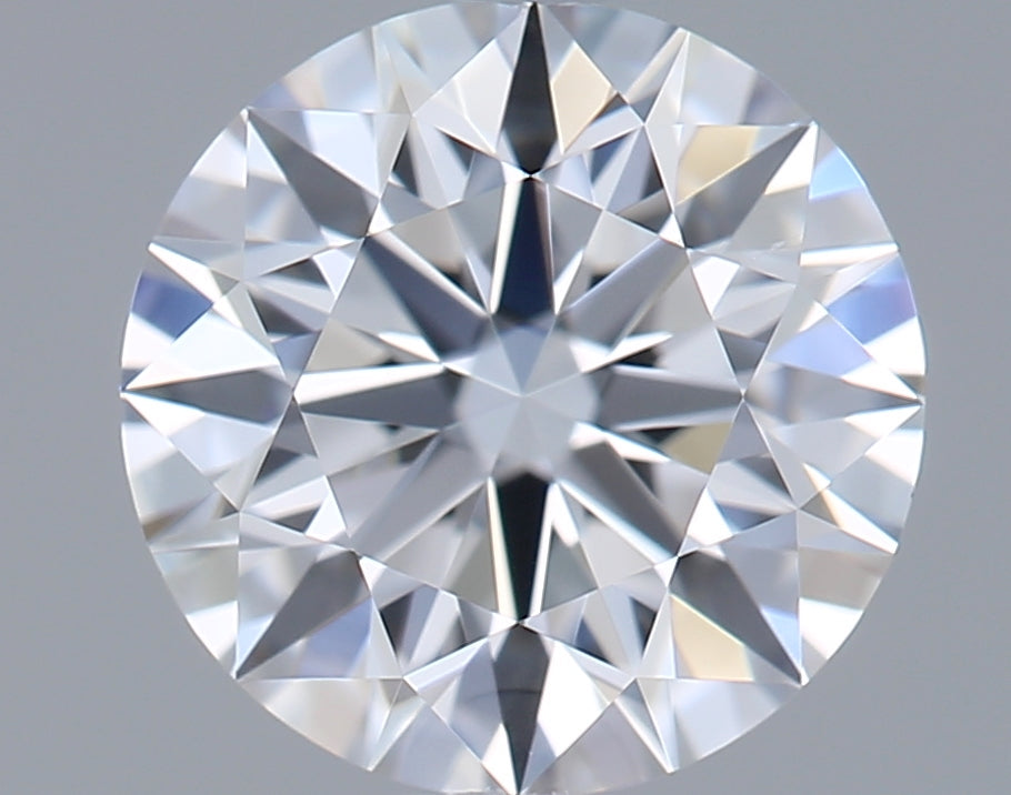 0.66 Carat Round Shaped, Ideal Cut, D Color, VS2 Clarity, IGI Certified Lab Grown Diamond
