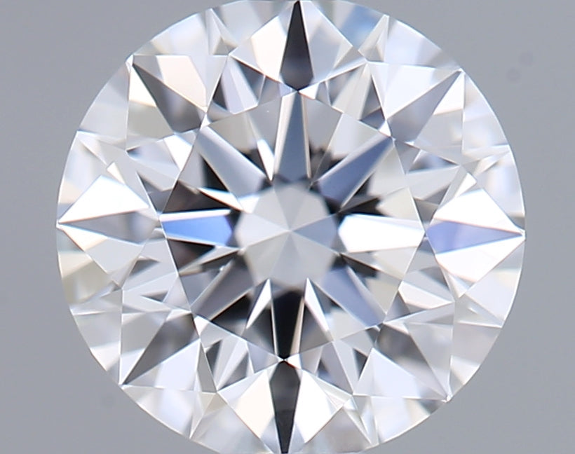 0.54 Carat Round Shaped, Ideal Cut, D Color, VVS1 Clarity, IGI Certified Lab Grown Diamond