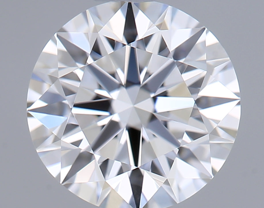 0.76 Carat Round Shaped, Excellent Cut, D Color, VVS2 Clarity, IGI Certified Lab Grown Diamond