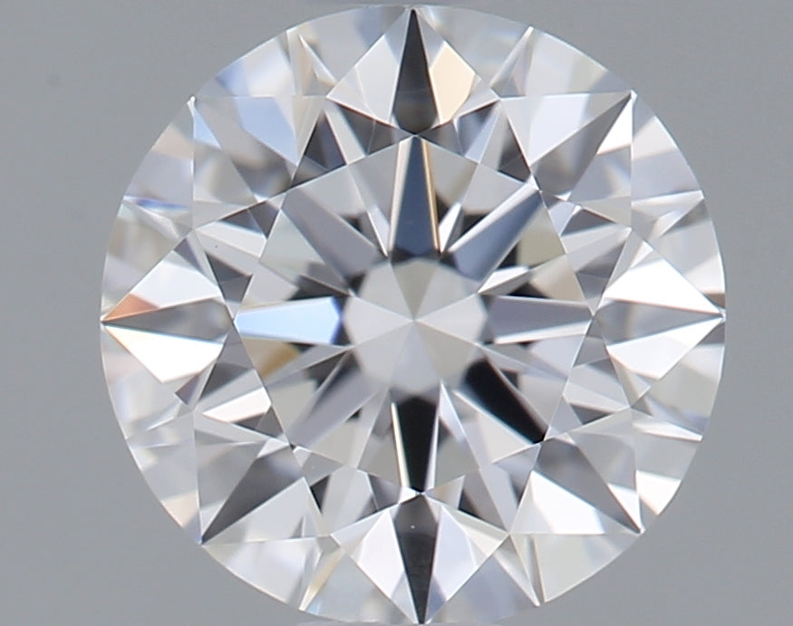 0.65 Carat Round Shaped, Ideal Cut, D Color, VVS2 Clarity, IGI Certified Lab Grown Diamond