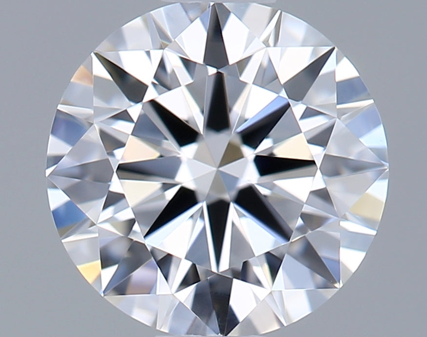 0.57 Carat Round Shaped, Ideal Cut, D Color, VVS2 Clarity, IGI Certified Lab Grown Diamond
