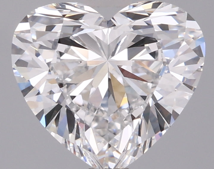 1.97 Carat Heart Shaped, Ideal Cut, D Color, VVS1 Clarity, IGI Certified Lab Grown Diamond