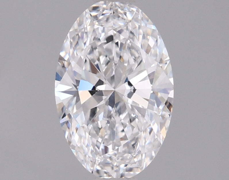 1.01 Carat Oval Shaped, Ideal Cut, D Color, VVS1 Clarity, IGI Certified Lab Grown Diamond