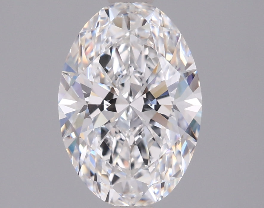 1.55 Carat Oval Shaped, Ideal Cut, D Color, VVS1 Clarity, IGI Certified Lab Grown Diamond