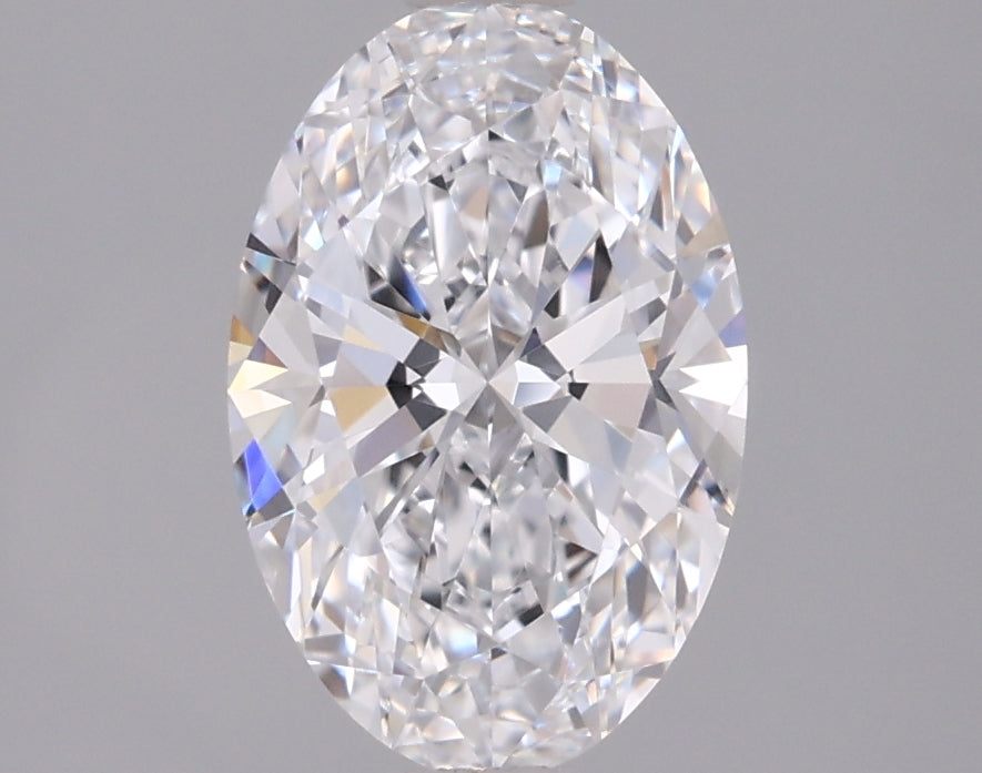1.49 Carat Oval Shaped, Ideal Cut, D Color, VVS1 Clarity, IGI Certified Lab Grown Diamond