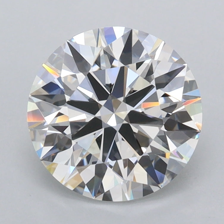 1.88 Carat Round Shaped, Ideal Cut, D Color, FL Clarity, IGI Certified Lab Grown Diamond