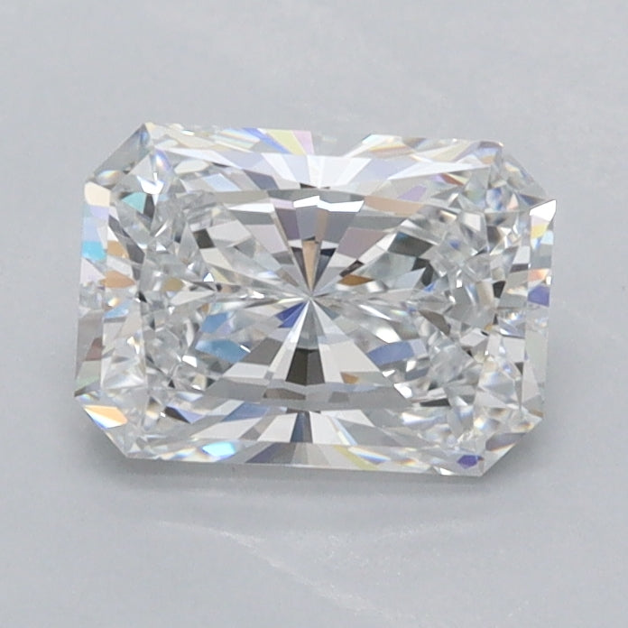 1.05 Carat Radiant Shaped, Ideal Cut, D Color, VVS1 Clarity, IGI Certified Lab Grown Diamond