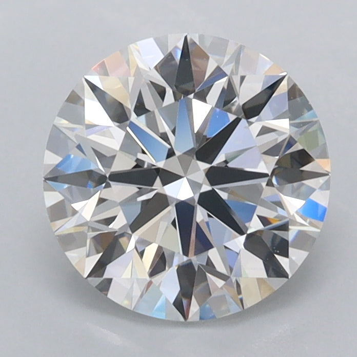1.67 Carat Round Shaped, Ideal Cut, D Color, VVS1 Clarity, IGI Certified Lab Grown Diamond