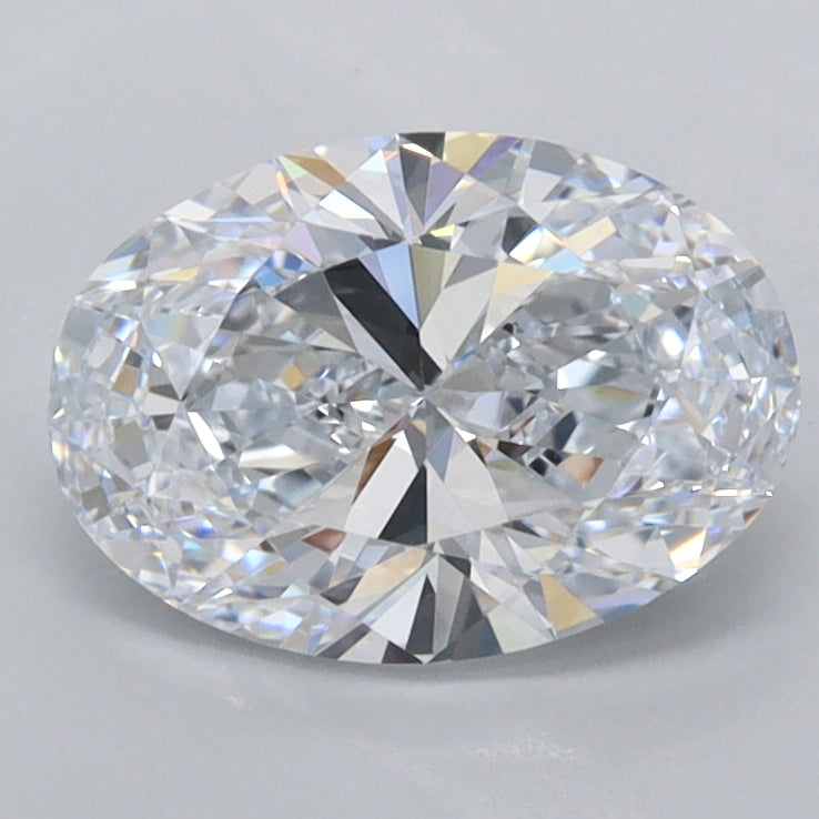 1.48 Carat Oval Shaped, Ideal Cut, E Color, VVS1 Clarity, IGI Certified Lab Grown Diamond