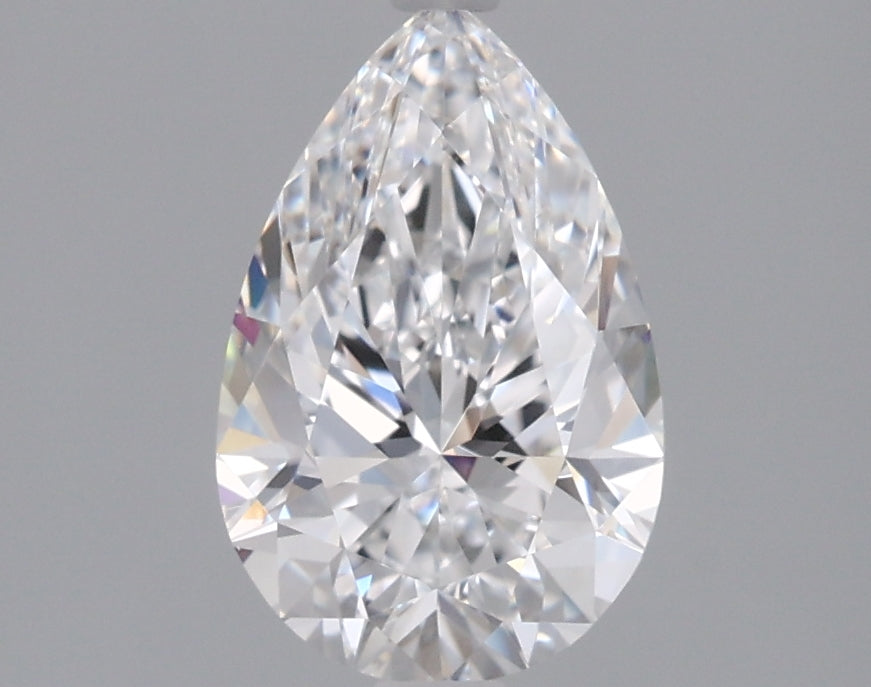 1.29 Carat Pear Shaped, Excellent Cut, D Color, VVS1 Clarity, IGI Certified Lab Grown Diamond