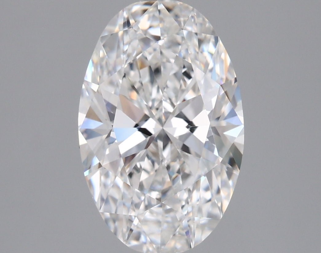 1.96 Carat Oval Shaped, Ideal Cut, E Color, VVS1 Clarity, IGI Certified Lab Grown Diamond