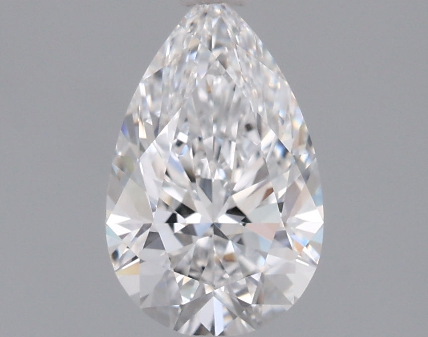 1.06 Carat Pear Shaped, Ideal Cut, D Color, VVS1 Clarity, IGI Certified Lab Grown Diamond