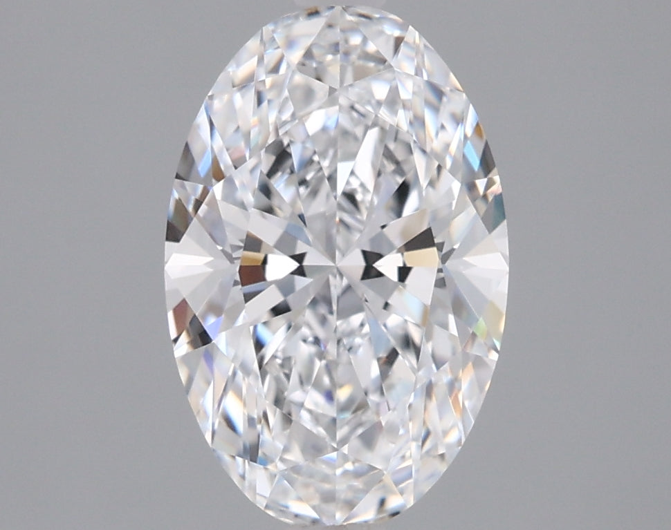 1.84 Carat Oval Shaped, Ideal Cut, D Color, VVS1 Clarity, IGI Certified Lab Grown Diamond