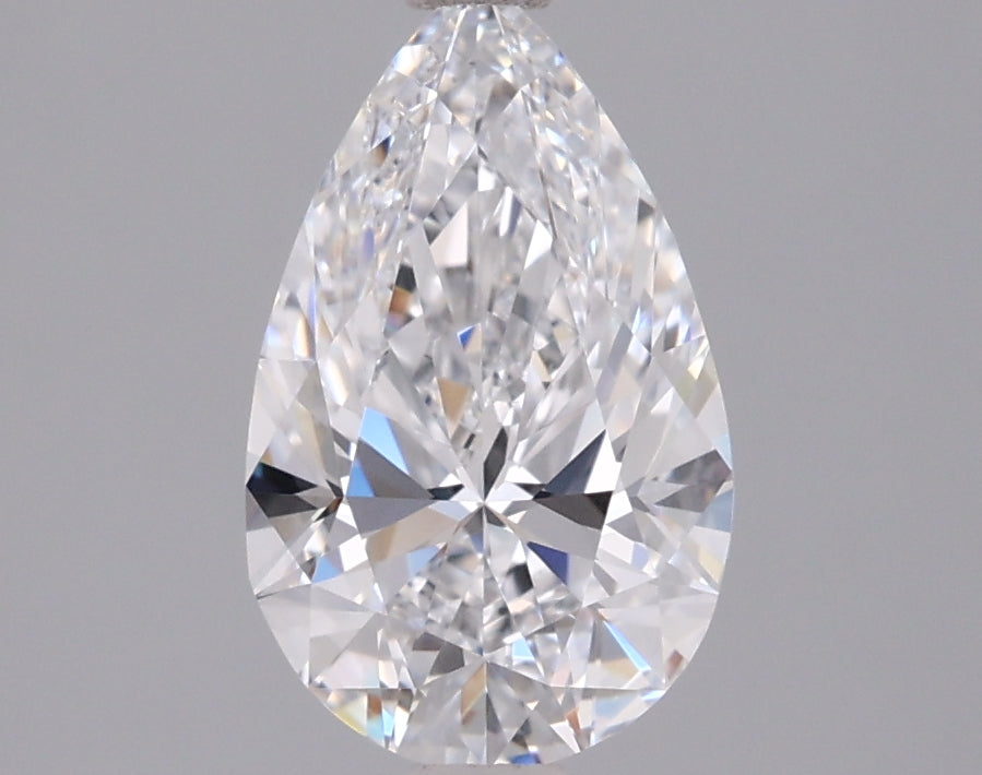 1.56 Carat Pear Shaped, Excellent Cut, D Color, VVS1 Clarity, IGI Certified Lab Grown Diamond