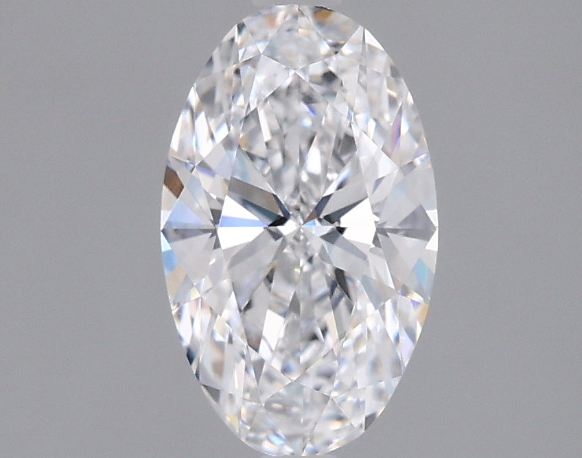 1.05 Carat Oval Shaped, Ideal Cut, D Color, VVS1 Clarity, IGI Certified Lab Grown Diamond