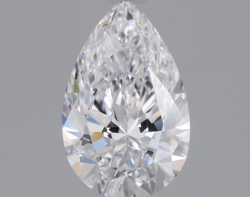 1.03 Carat Pear Shaped, Ideal Cut, D Color, VVS1 Clarity, IGI Certified Lab Grown Diamond
