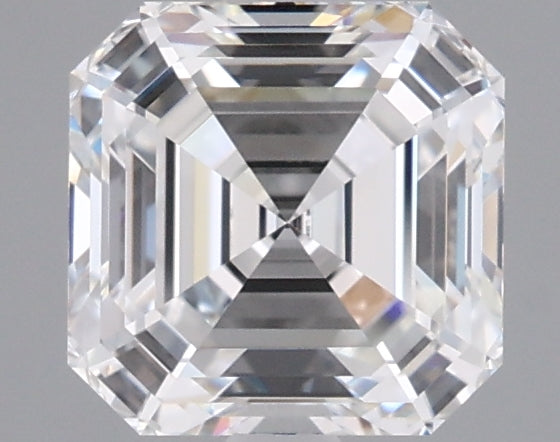 1.25 Carat Asscher Shaped, Ideal Cut, E Color, VVS1 Clarity, IGI Certified Lab Grown Diamond