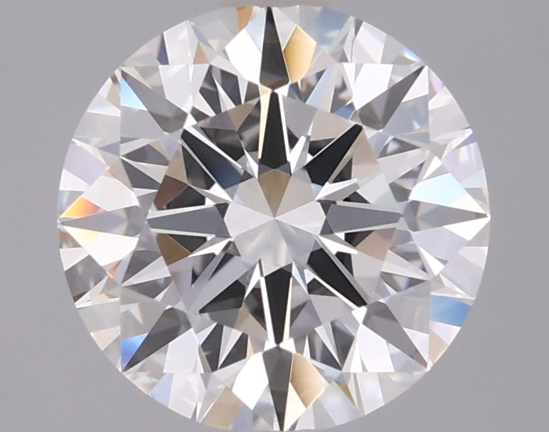 2.07 Carat Round Shaped, Ideal Cut, D Color, VVS2 Clarity, IGI Certified Lab Grown Diamond