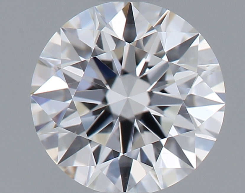 0.55 Carat Round Shaped, Ideal Cut, E Color, VS1 Clarity, IGI Certified Lab Grown Diamond