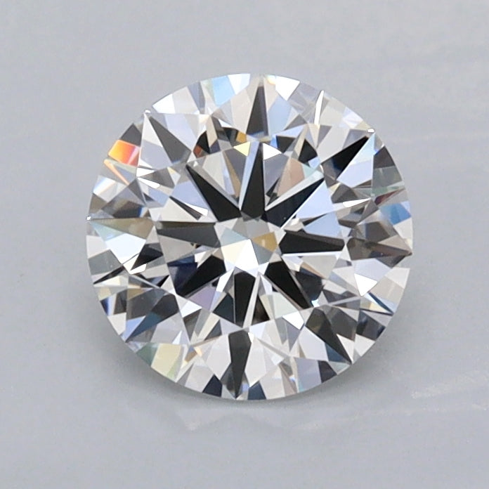 0.90 Carat Round Shaped, Ideal Cut, D Color, IF Clarity, IGI Certified Lab Grown Diamond