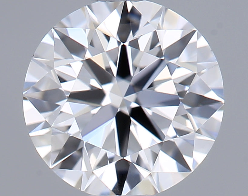 0.53 Carat Round Shaped, Ideal Cut, D Color, VVS1 Clarity, IGI Certified Lab Grown Diamond