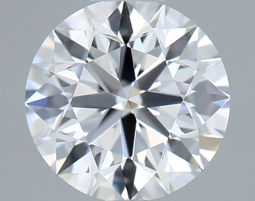 0.58 Carat Round Shaped, Ideal Cut, D Color, VVS1 Clarity, IGI Certified Lab Grown Diamond
