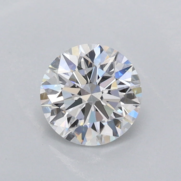0.57 Carat Round Shaped, Ideal Cut, D Color, VS1 Clarity, IGI Certified Lab Grown Diamond