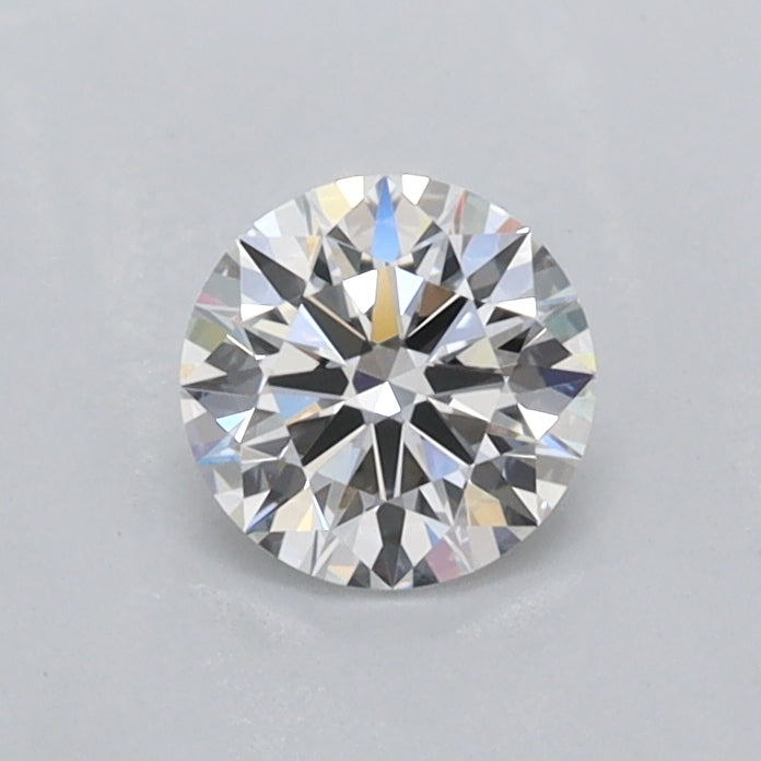 0.51 Carat Round Shaped, Ideal Cut, D Color, VVS2 Clarity, IGI Certified Lab Grown Diamond