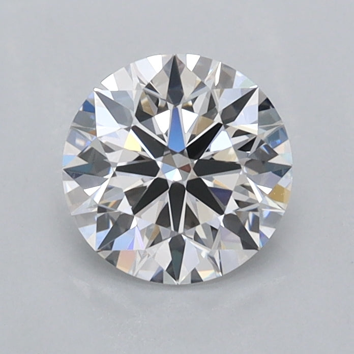 0.87 Carat Round Shaped, Ideal Cut, D Color, VVS1 Clarity, IGI Certified Lab Grown Diamond