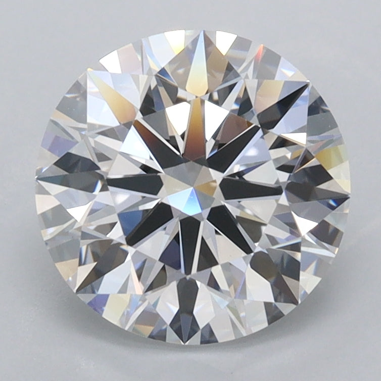 2.25 Carat Round Shaped, Ideal Cut, D Color, VVS1 Clarity, IGI Certified Lab Grown Diamond