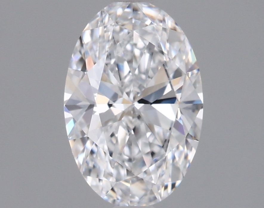 1.07 Carat Oval Shaped, Ideal Cut, D Color, VVS1 Clarity, IGI Certified Lab Grown Diamond