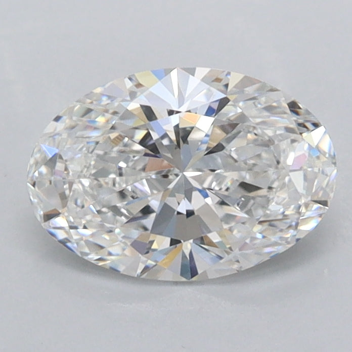 1.07 Carat Oval Shaped, Ideal Cut, D Color, VVS1 Clarity, IGI Certified Lab Grown Diamond
