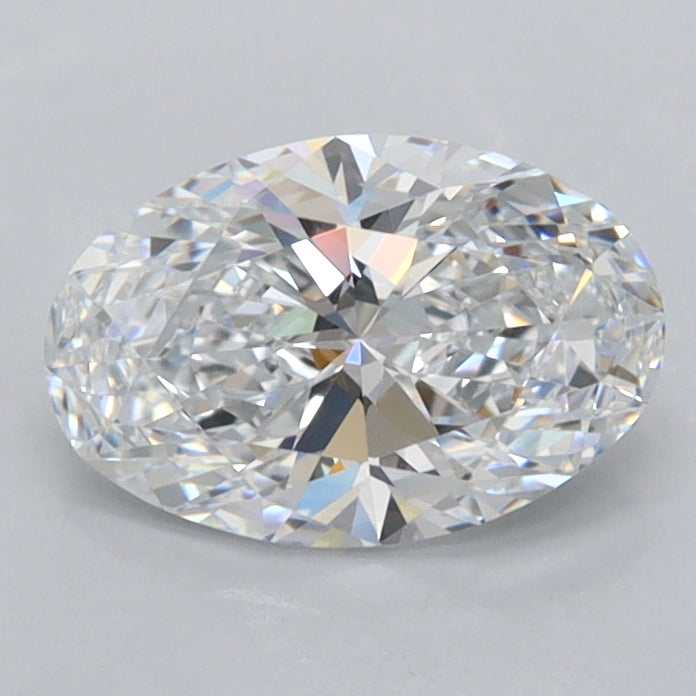 1.04 Carat Oval Shaped, Ideal Cut, D Color, VVS1 Clarity, IGI Certified Lab Grown Diamond