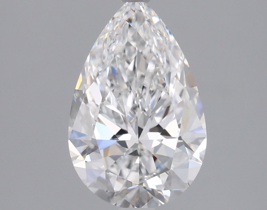 1.51 Carat Pear Shaped, Ideal Cut, D Color, VVS1 Clarity, IGI Certified Lab Grown Diamond